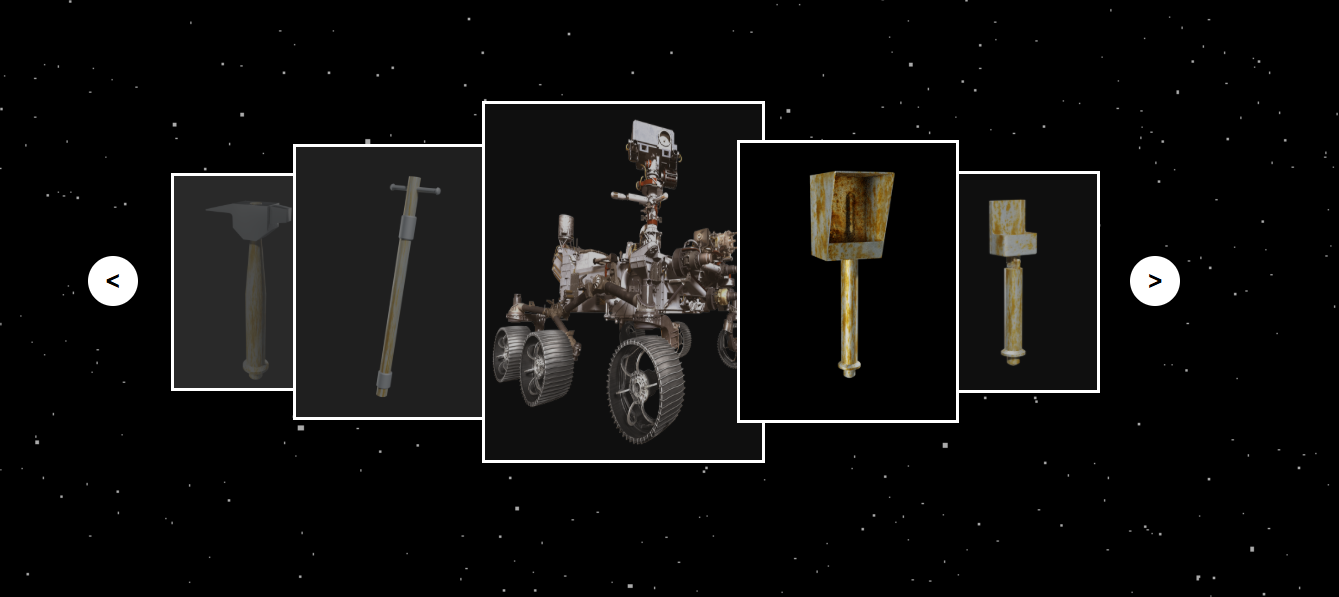 Selection of 3D models
